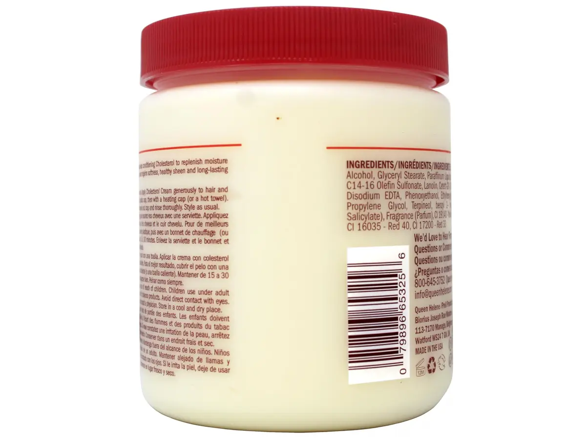 Queen Helene Cholesterol Hair Conditioning Cream 444ml (15 Fl Oz) Pack of 6 | Deep Conditioning Treatment for Damaged Hair - view 4