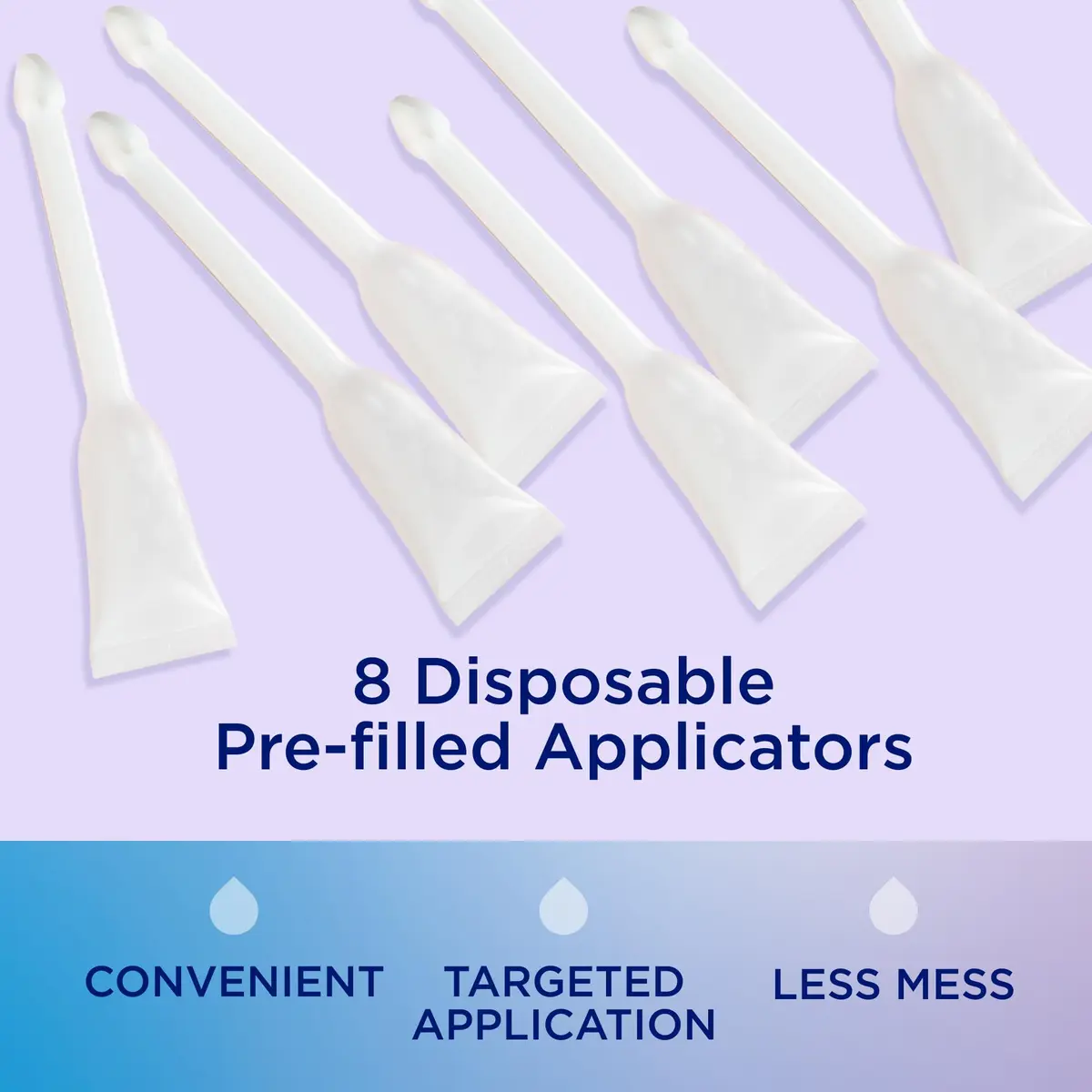 Replens Long Lasting Vaginal Moisturizer 8 Applicators | Estrogen-Free, 3-Day Hydration - view 7
