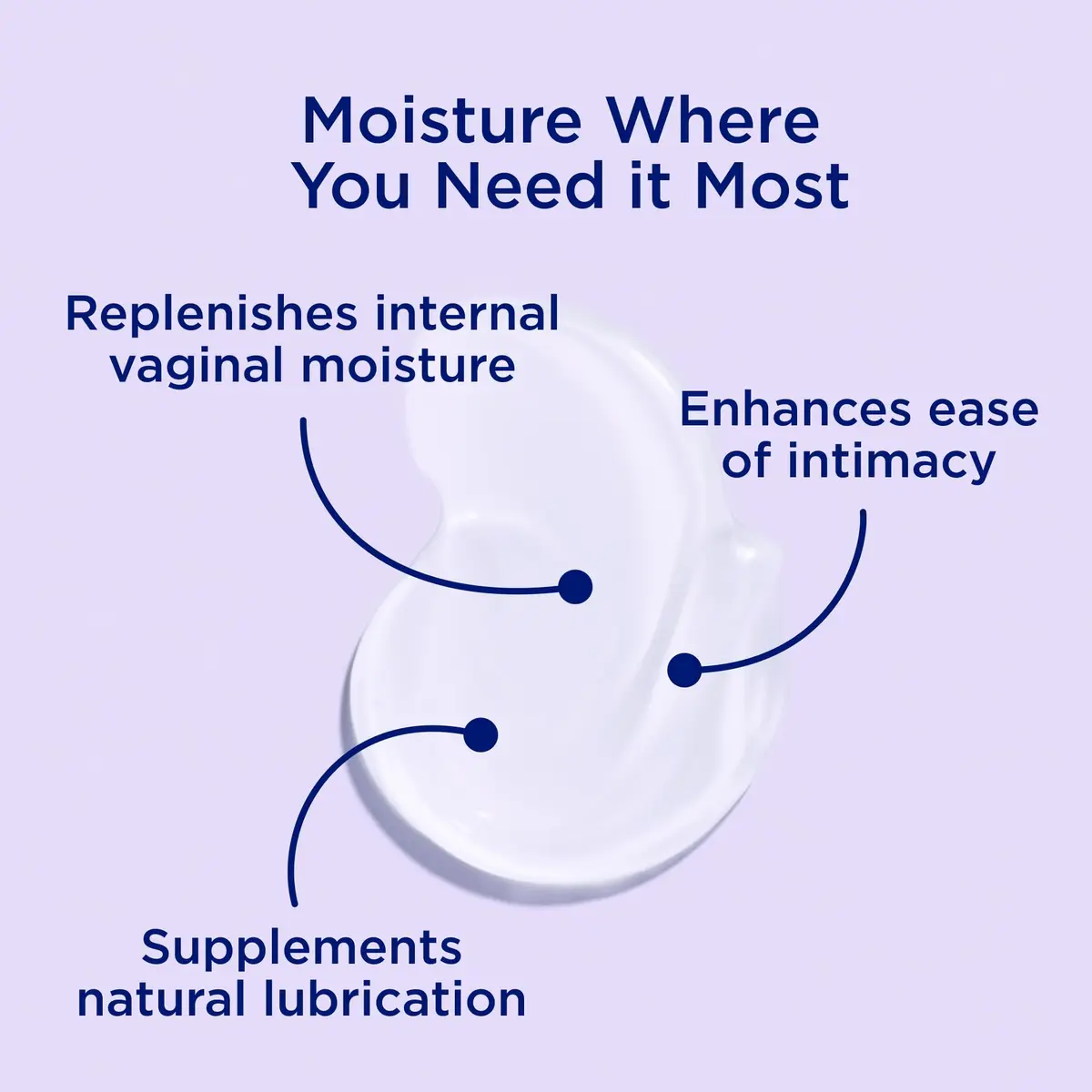 Replens Long Lasting Vaginal Moisturizer 8 Applicators | Estrogen-Free, 3-Day Hydration - view 2