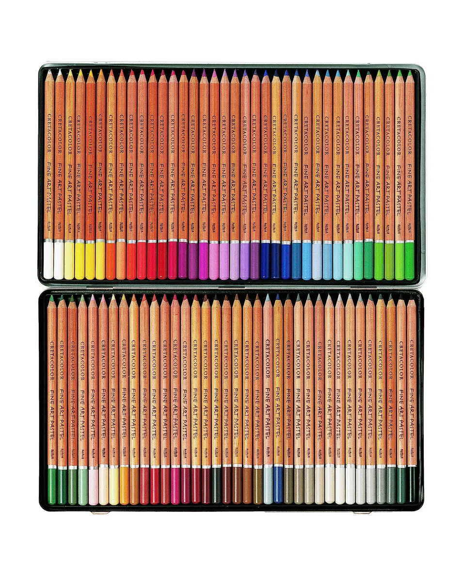 Cretacolor Fine Art Pastel Pencil Set, 72 Multicolor | Detailed, Lightfast Pastel Art Tool - main product image