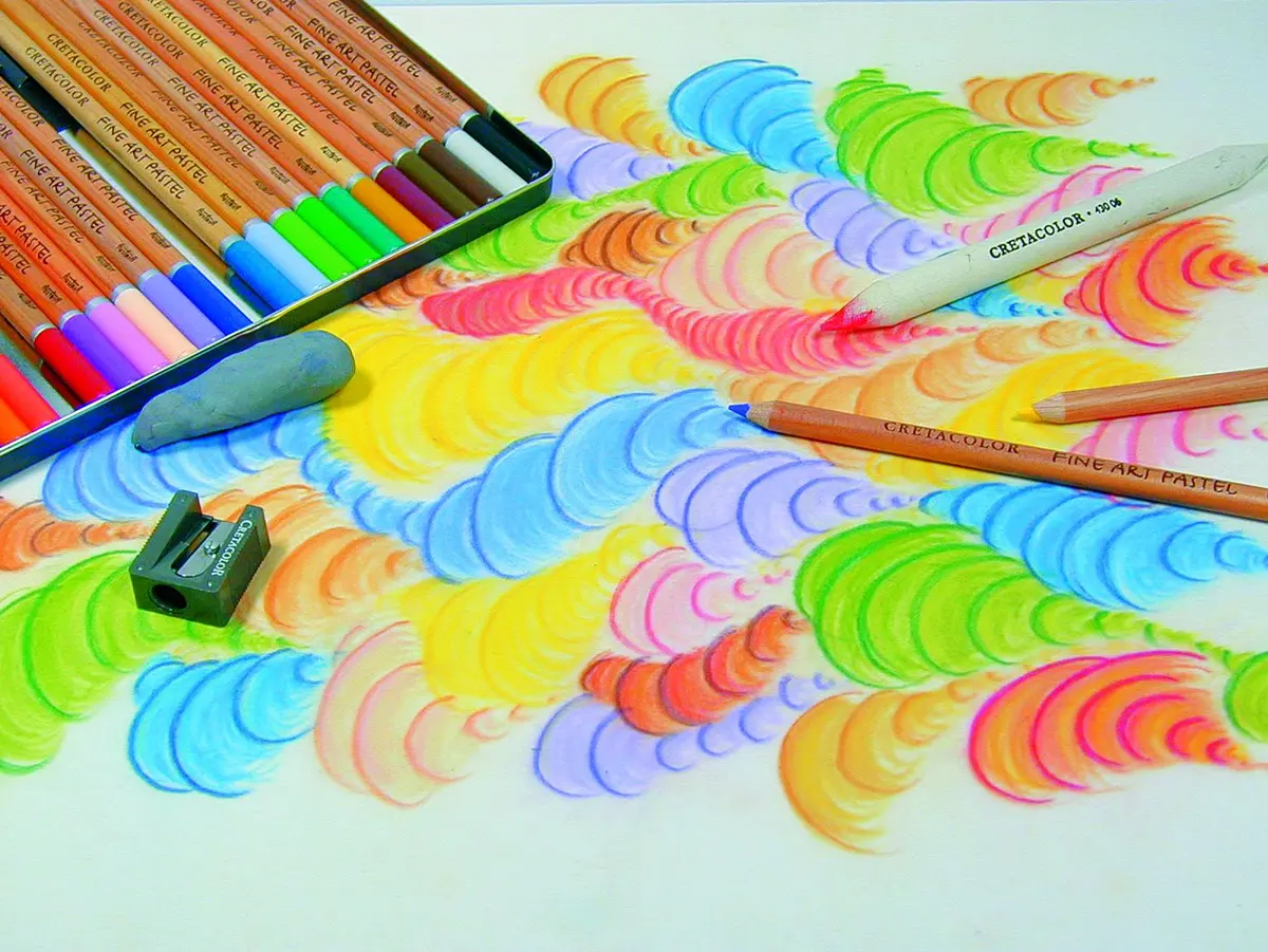 Cretacolor Fine Art Pastel Pencil Set, 72 Multicolor | Detailed, Lightfast Pastel Art Tool - view 6