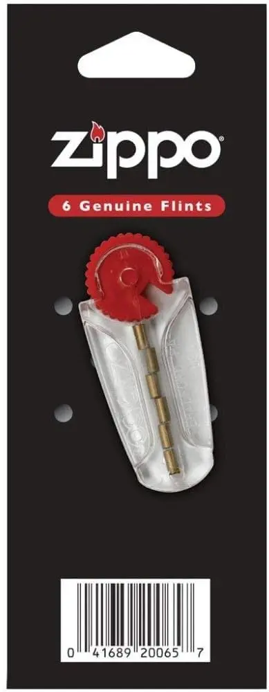 Zippo Mechanical Lighter Flints | Genuine Zippo 6 Flints Card | Durable & Reliable - main product image