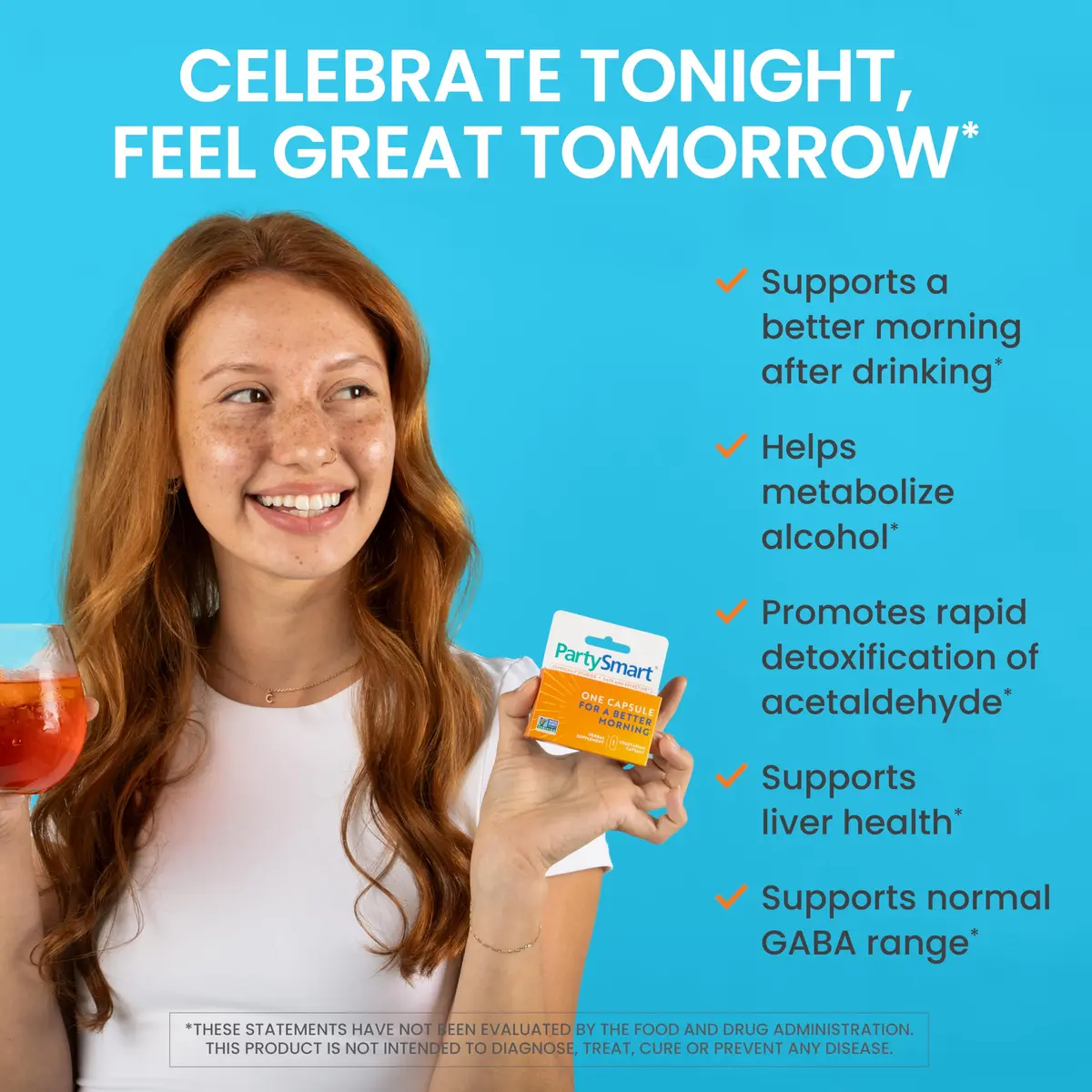 Himalaya PartySmart Liver Support 10 Capsules | Supports Alcohol Metabolism, Vegan & Non-GMO - view 3