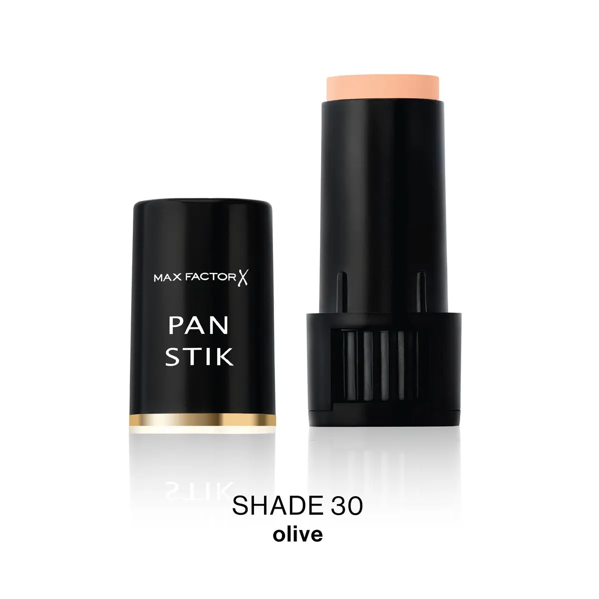 Max Factor Panstik Foundation - #30 Olive | Full Coverage, Dewy Finish, 12g - view 2