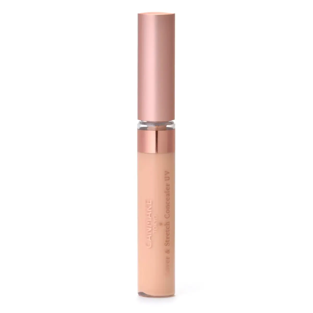 CANMAKE Cover & Stretch Concealer 0.26 oz (7.5 g) Light Beige | Waterproof, Moisturizing, Long-Lasting - main product image