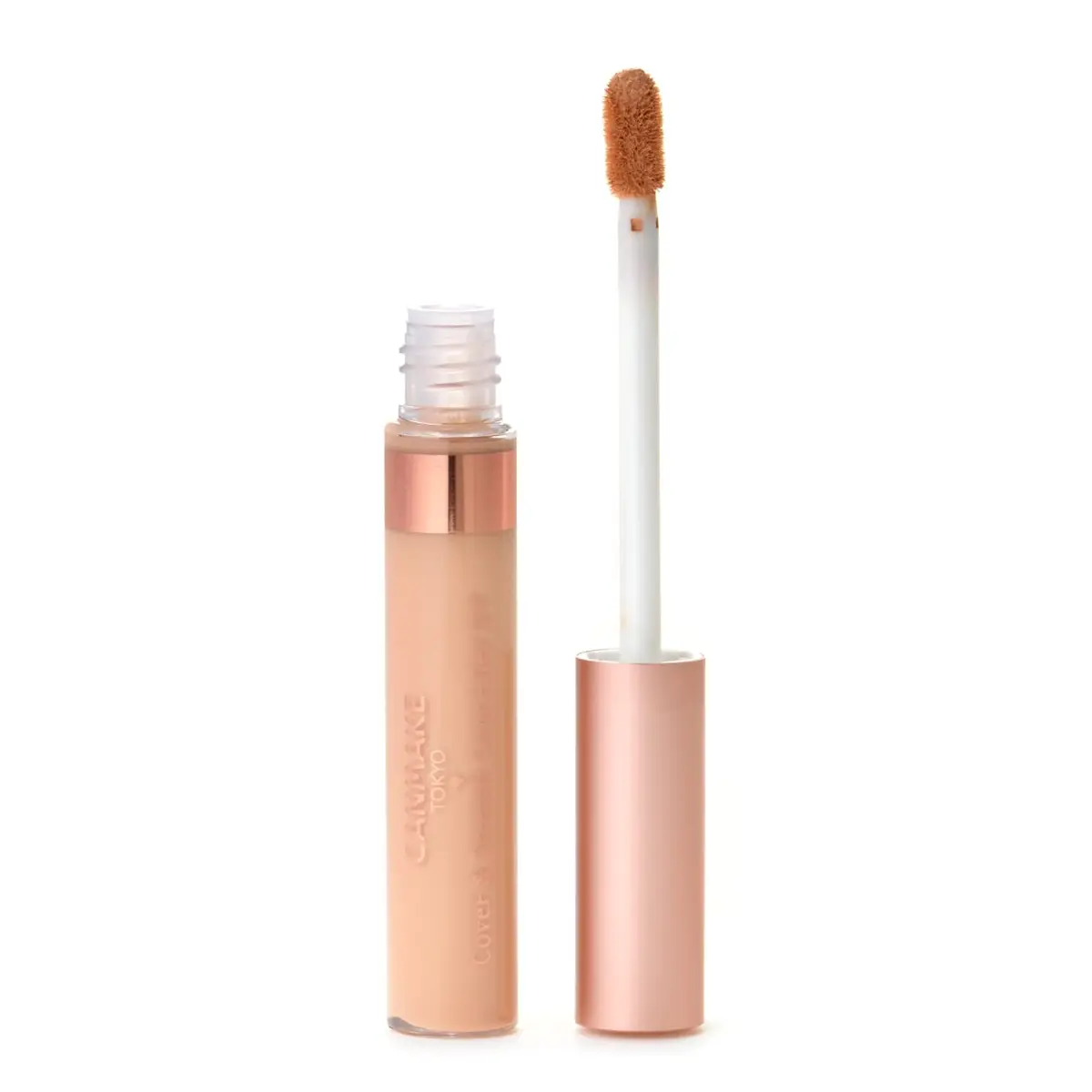 CANMAKE Cover & Stretch Concealer 0.26 oz (7.5 g) Light Beige | Waterproof, Moisturizing, Long-Lasting - view 2