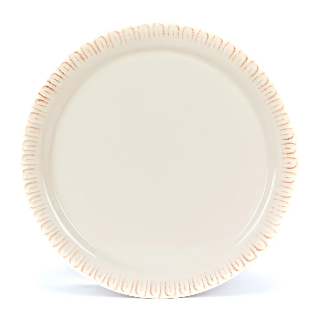 GG Collection Glass Domed Cake Pedestal with Acanthus Leaf Ornate Brown Metal Base and Cream Ceramic Plate | Elegant 14.5-inch Diameter Display - view 5