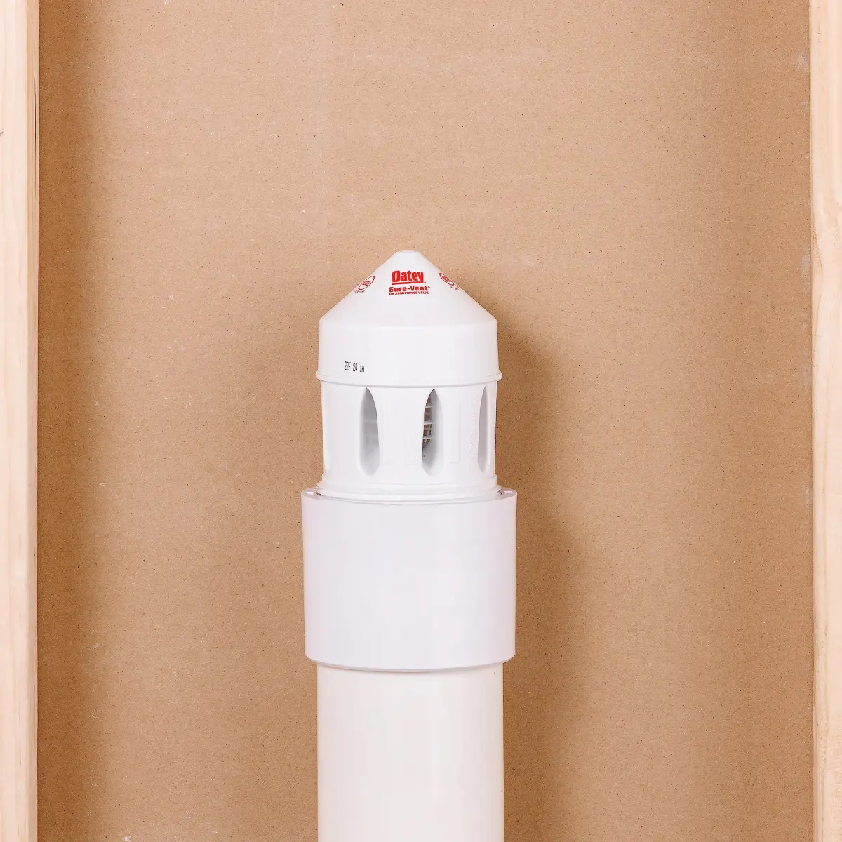 Oatey 500 DFU Air Admittance Valve 3-4 Inch PVC Schedule 40 Adapter | ASSE 1050 & 1051 Compliant - view 3