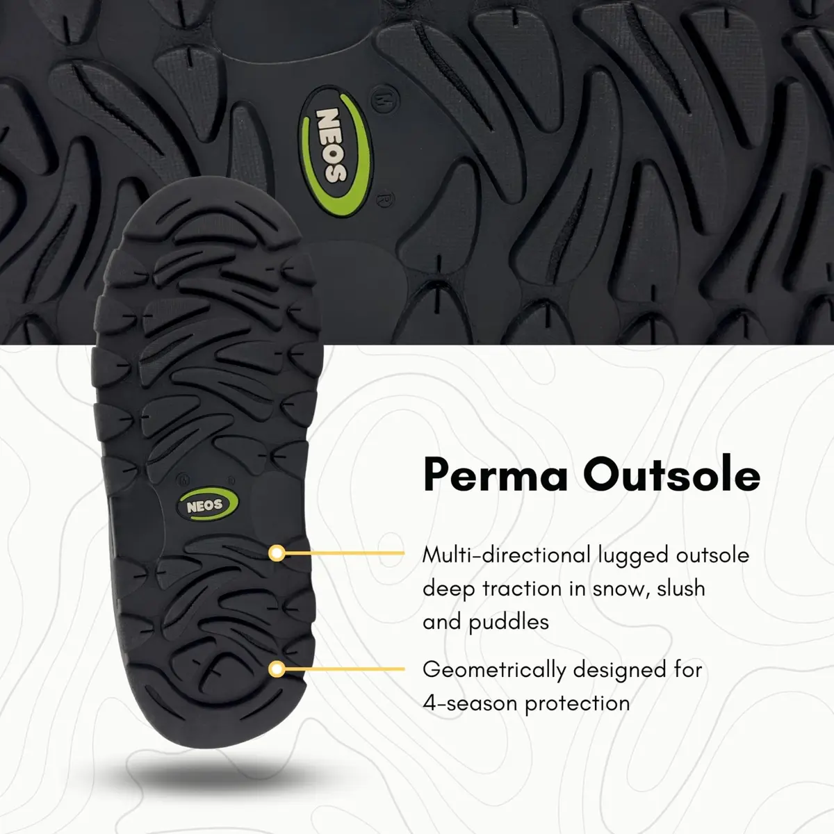 NEOS Overshoe Adventurer Waterproof Winter Boot Covers for Work | All-Season, Slip-Resistant, X-Small - view 4