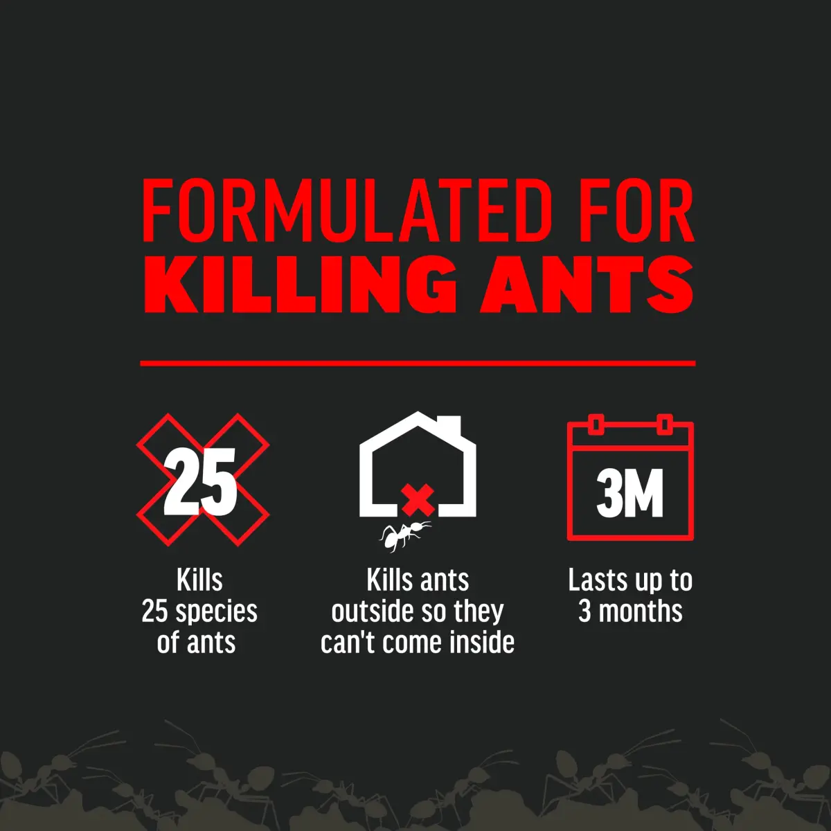 Amdro Ant Killer for Outdoor Home Perimeter Granules 12 Oz (340g) | Kills 25 Ant Species - view 8