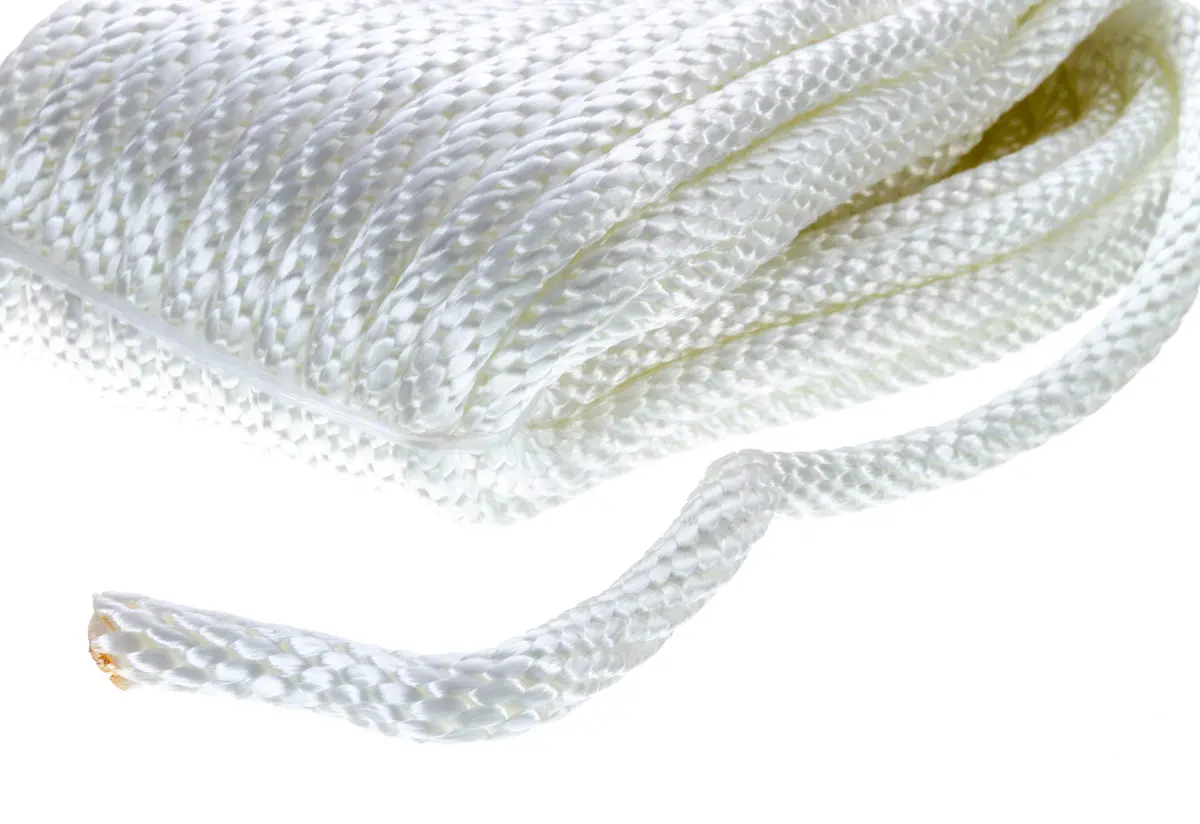 Seachoice Anchor Line Rope, Braided Nylon, White, Spring Hook, 3/16 In. X 100 Ft. - view 3