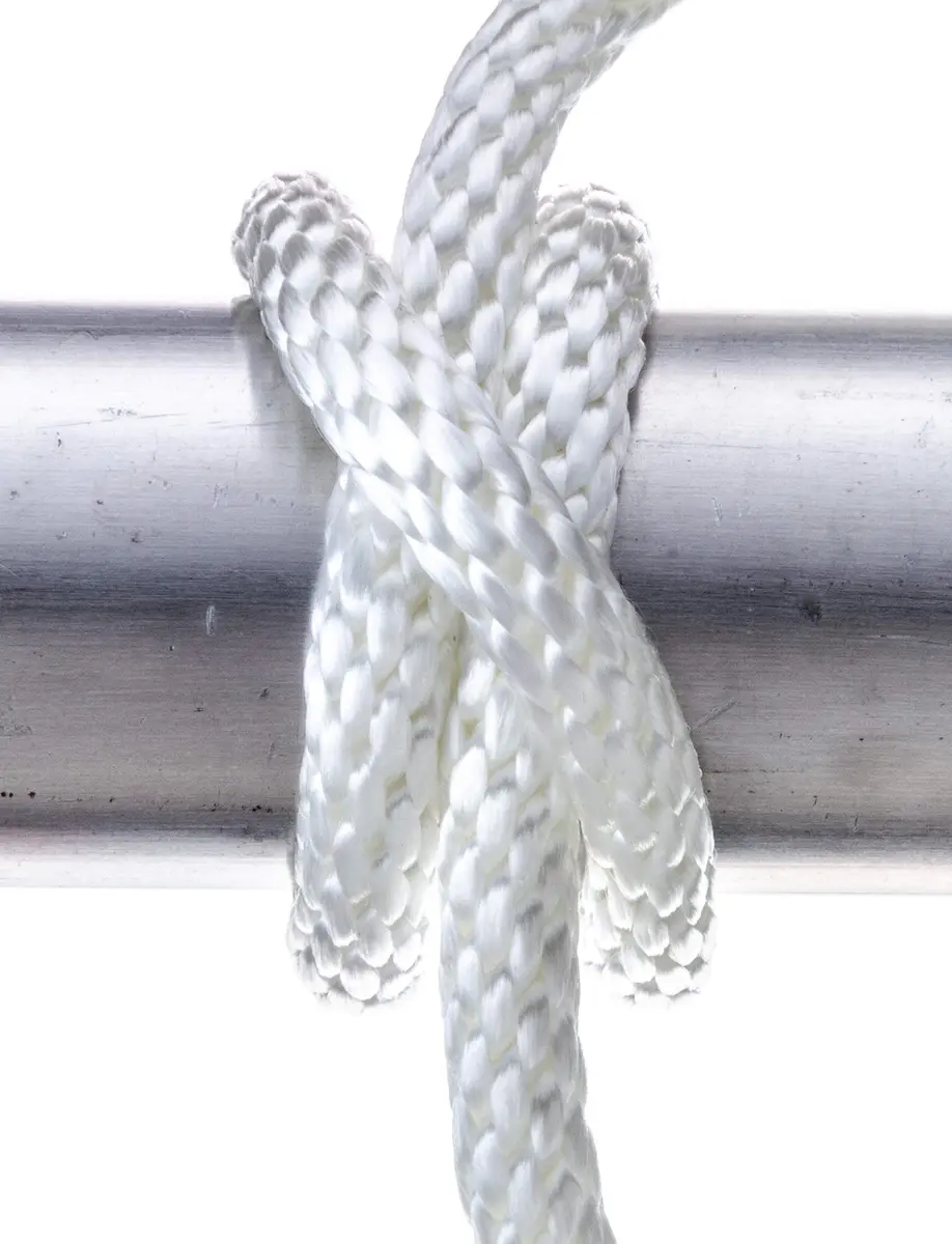 Seachoice Anchor Line Rope, Braided Nylon, White, Spring Hook, 3/16 In. X 100 Ft. - view 4