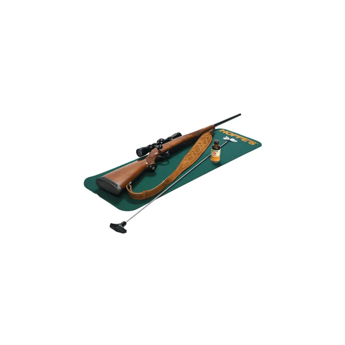 Hoppe's No. 9 Gun Cleaning Pad 36" x 12" | Absorbs 8x Weight, Protects Surfaces - main product image