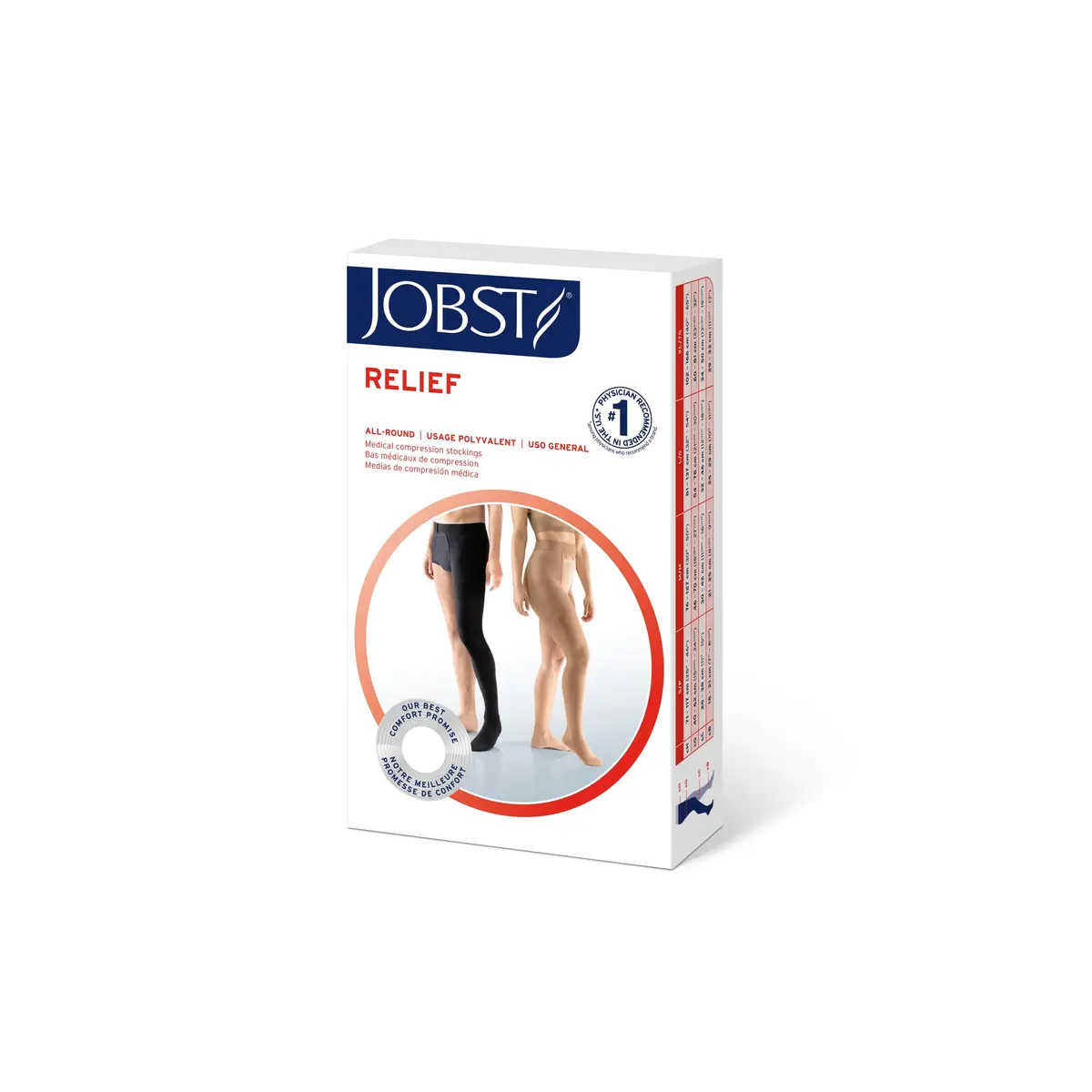 JOBST Relief Compression Stockings Left Chap 20-30 mmHg | All-Day Comfort & Support - view 2