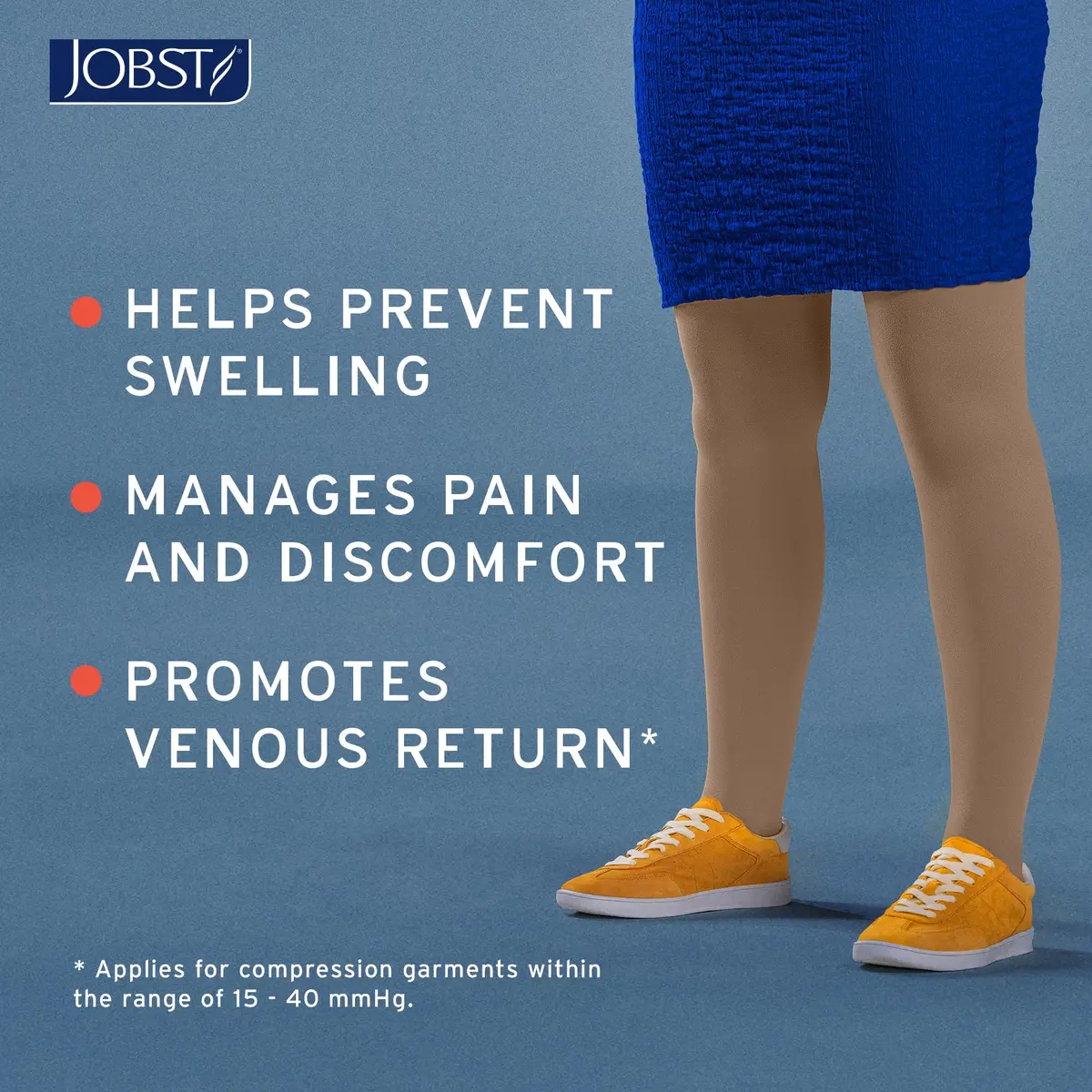 JOBST Relief Compression Stockings Left Chap 20-30 mmHg | All-Day Comfort & Support - view 4