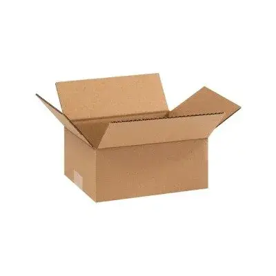 Box Partners 9 x 7 x 4" Corrugated Boxes | Solid Kraft Shipping Boxes - view 2