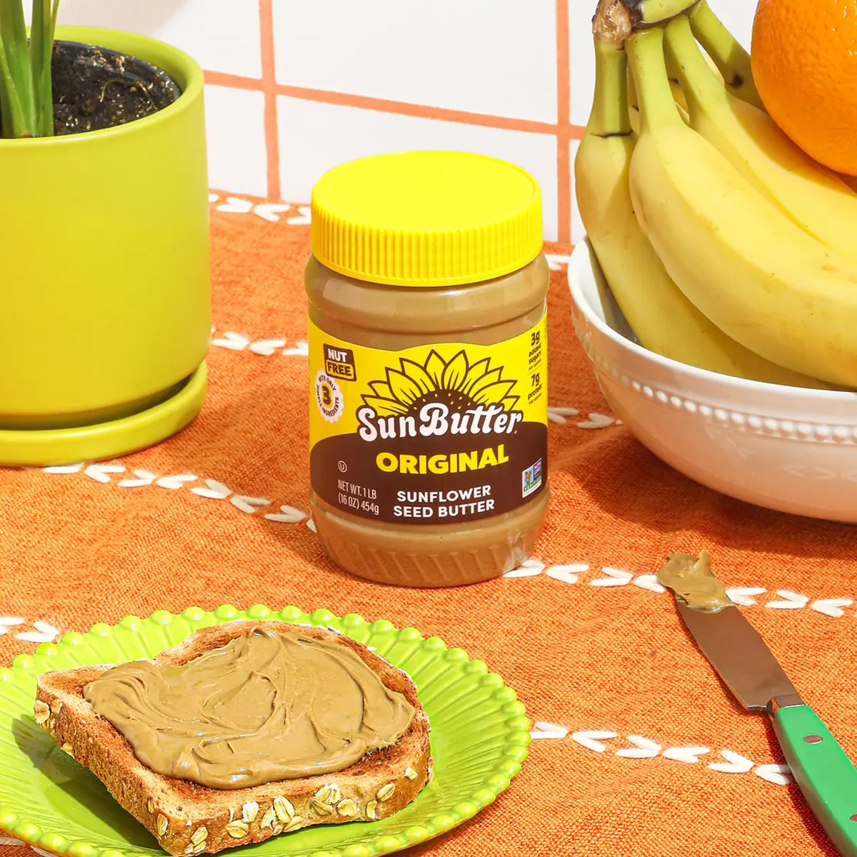 SunButter Original Sunflower Seed Butter 16 Oz | Nut-Free, Vegan, Kosher, Non-GMO - view 3