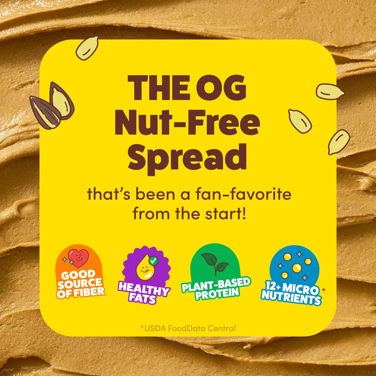SunButter Original Sunflower Seed Butter 16 Oz | Nut-Free, Vegan, Kosher, Non-GMO - view 4