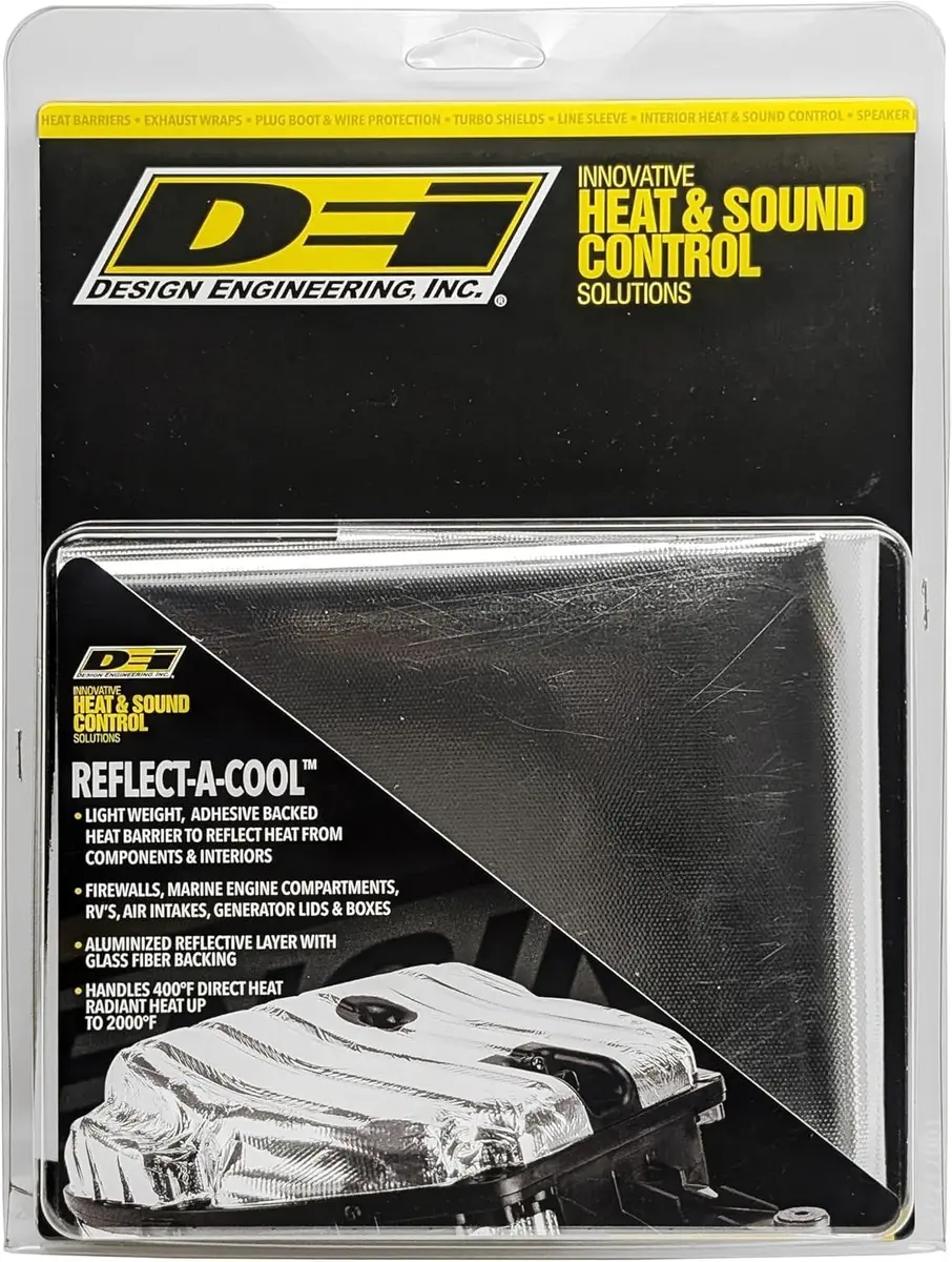 Design Engineering Reflect-A-Cool 12" x 24" Heat Reflective Adhesive Backed | Reflects 2000°F Heat - view 6