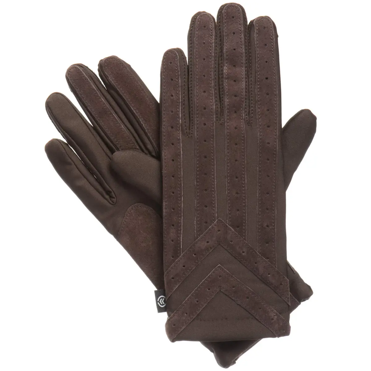 isotoner Men's Signature Stretch Cold Weather Gloves | Brown, X-Large (25.4 cm L x 12.7 cm W x 2.5 cm H) - main product image