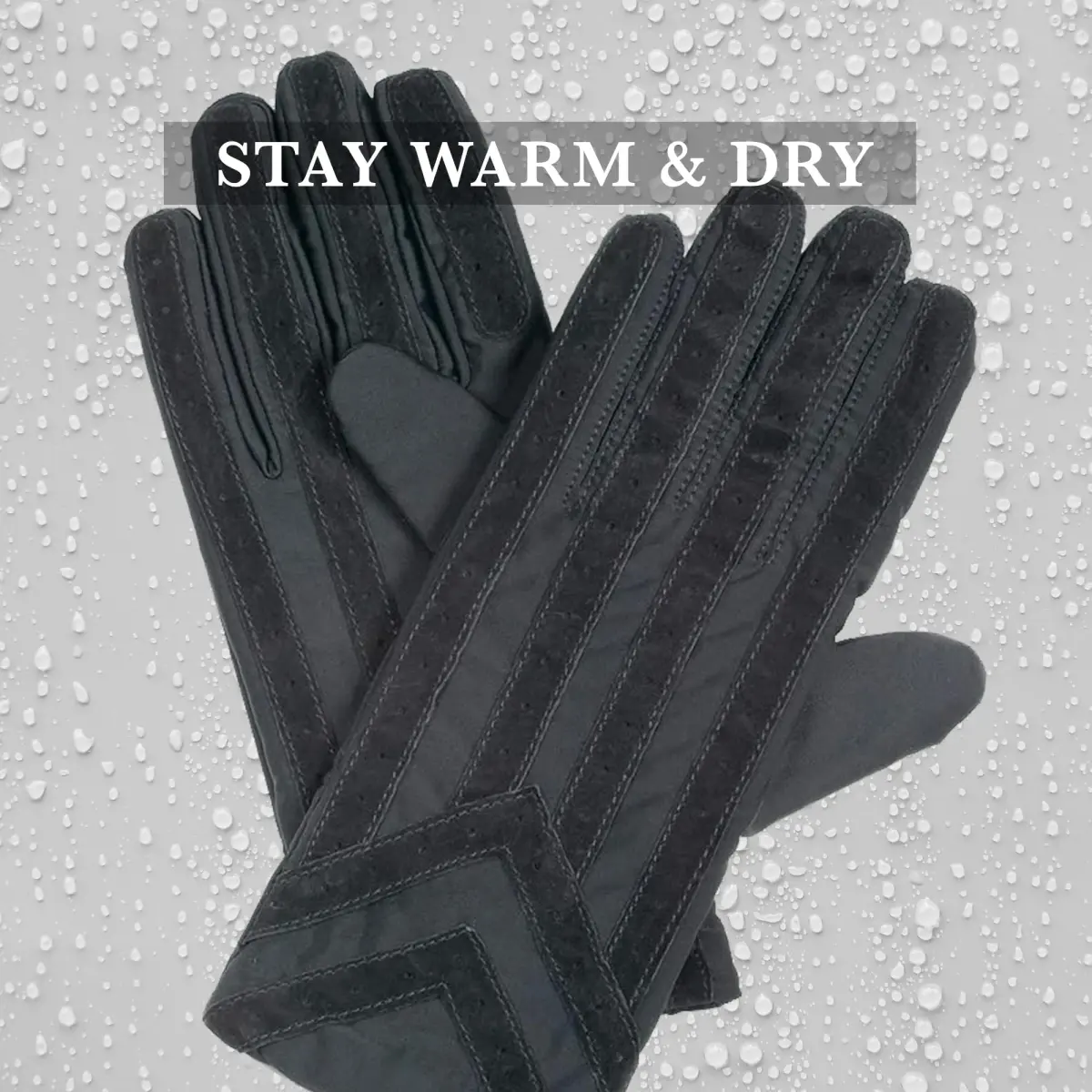 isotoner Men's Signature Stretch Cold Weather Gloves | Brown, X-Large (25.4 cm L x 12.7 cm W x 2.5 cm H) - view 4