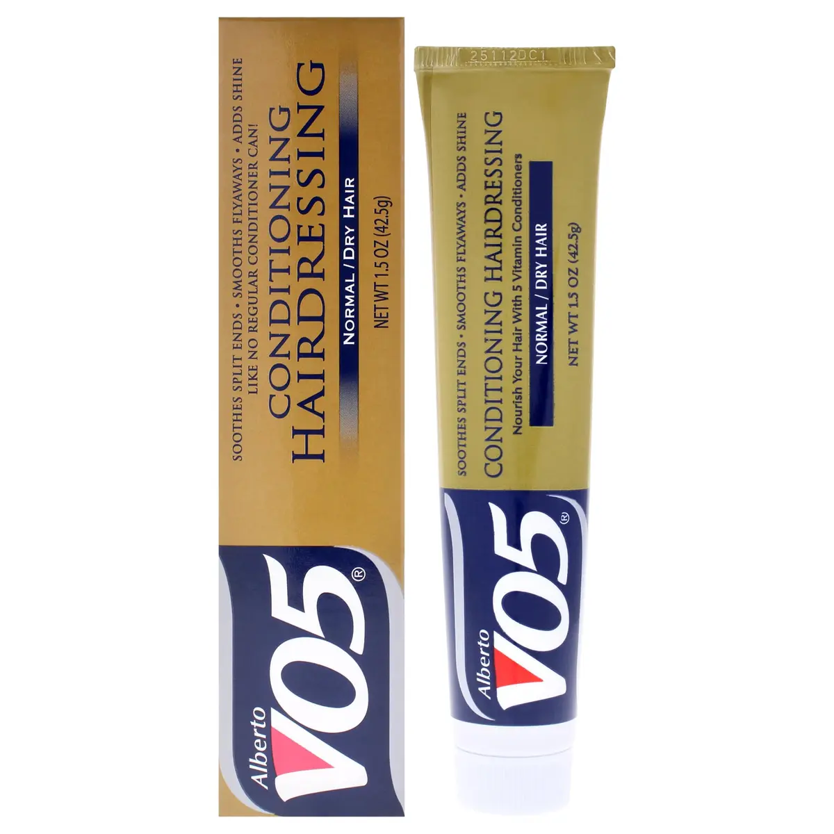 VO5 Conditioning Hairdressing for Normal/Dry Hair – Smooths Flyaways, Adds Shine, Controls Split Ends, 1.5 oz (Pack of 6) - main product image