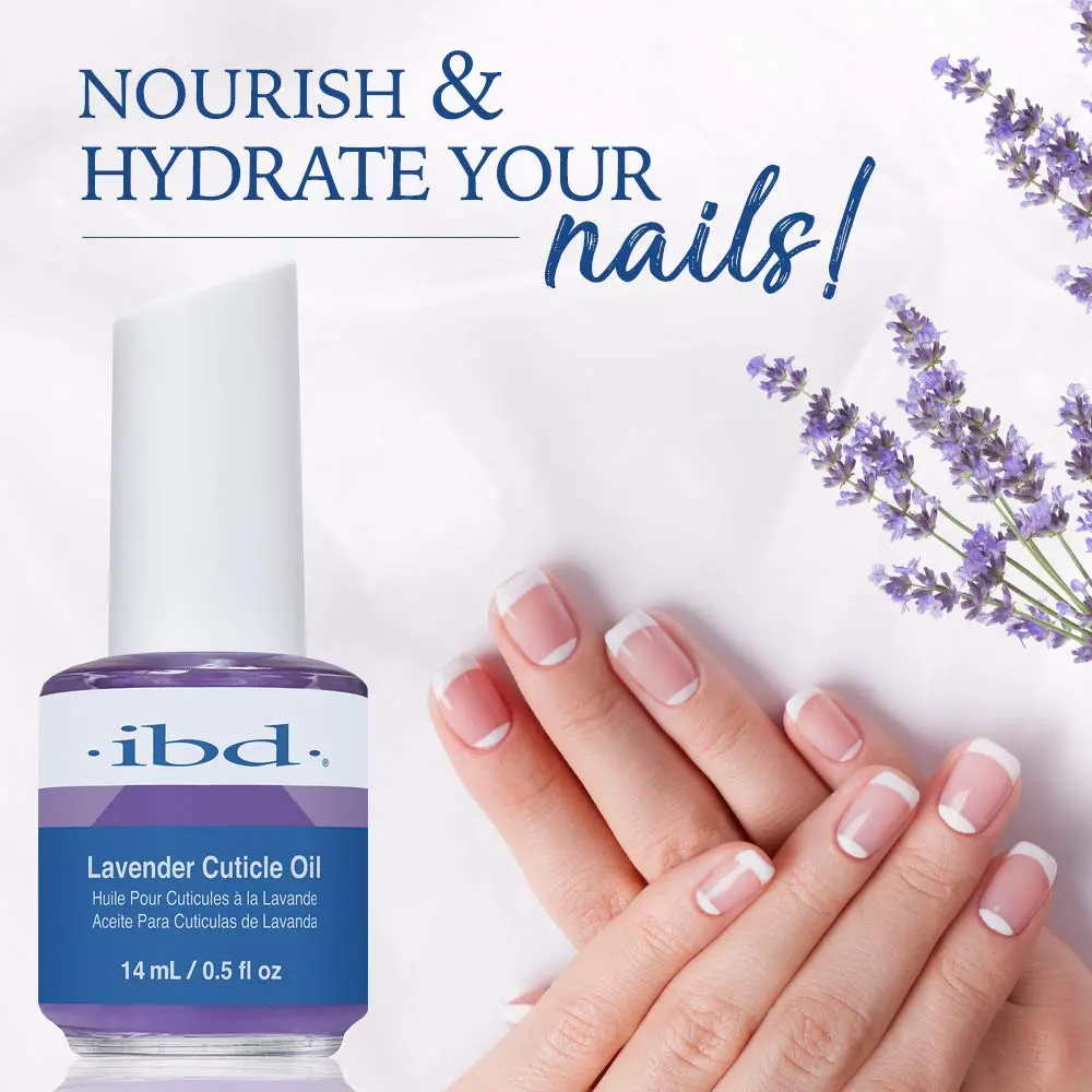 IBD Lavender Cuticle Oil 0.5 fl oz | Nourishes & Softens Nails & Cuticles - view 2