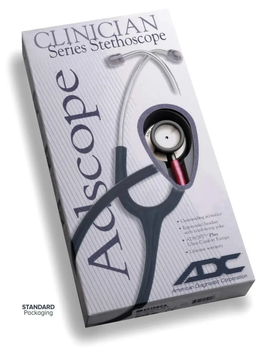 ADC Adscope Adimals 618 Pediatric Stethoscope Pink 76.2 cm (30 Inch) | Tunable AFD Technology for Clear Auscultation - view 8