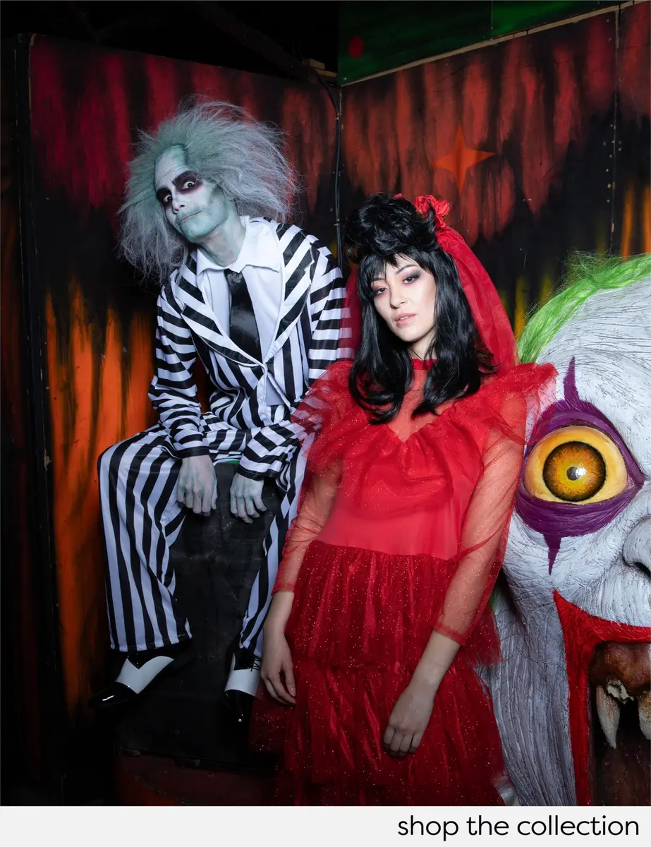 Rubies Beetlejuice Costume for Adults XL | Officially Licensed Men’s Costume - view 5