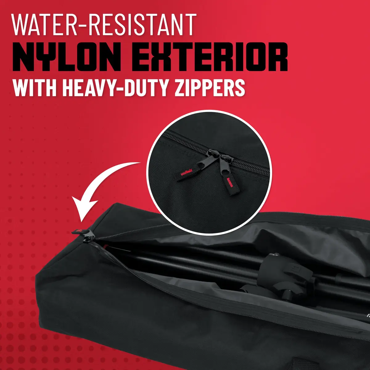 Gator Stand Carry Bag with 50" Interior | Holds 2 Stands, Water-Resistant Nylon, Padded Handles - view 3