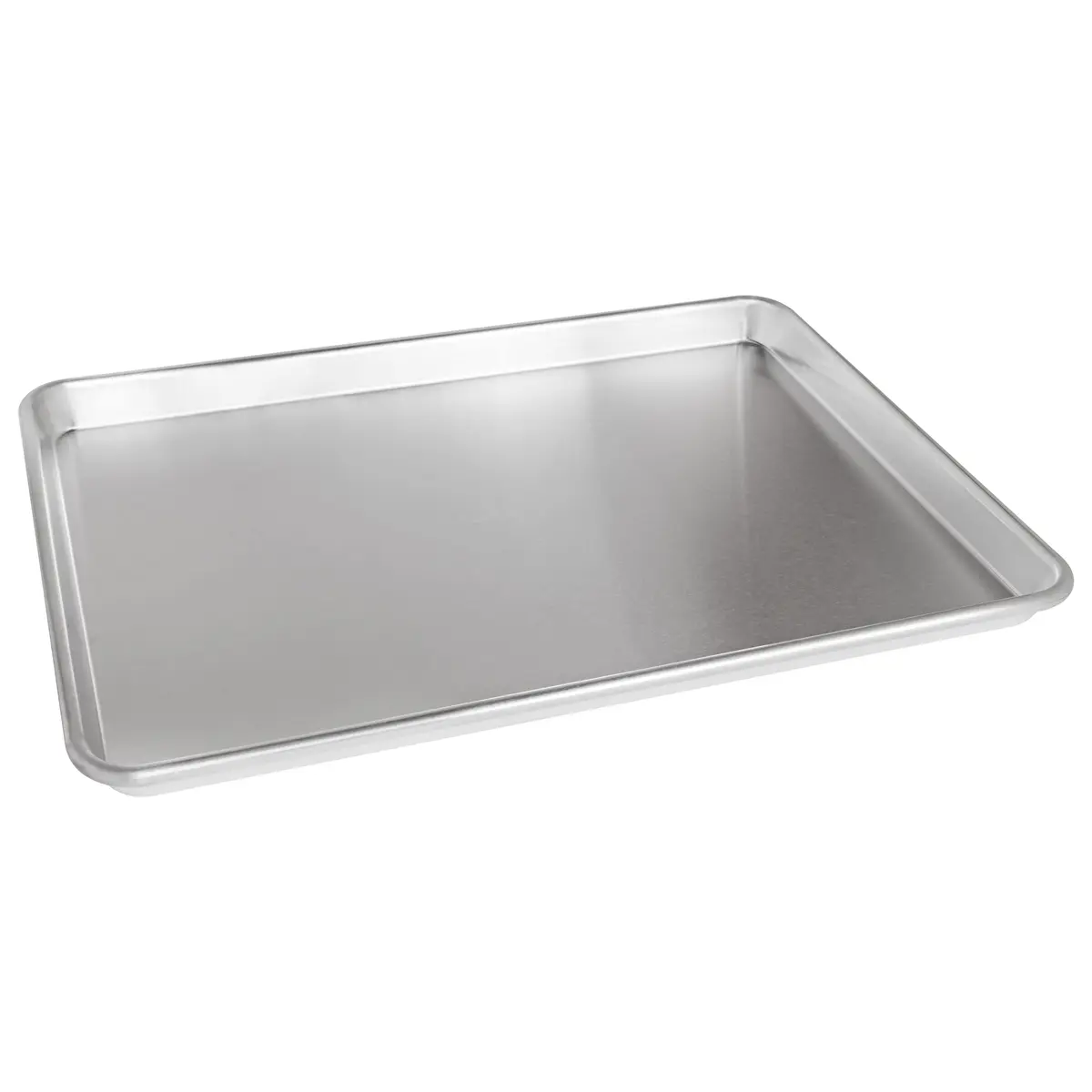 Fat Daddio's SP-HALF Natural Aluminum Half Sheet Pan, 18 x 13 x 1 inch | Durable Commercial Bakeware for Baking & Roasting - main product image