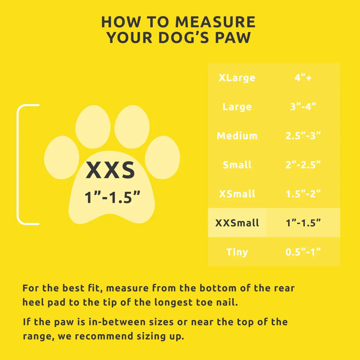 Protex PawZ Rubber Dog Boots for Small Paws | All-Weather Waterproof, Anti-Slip, XX-Small (1"-1.5") Pack of 12 - view 3