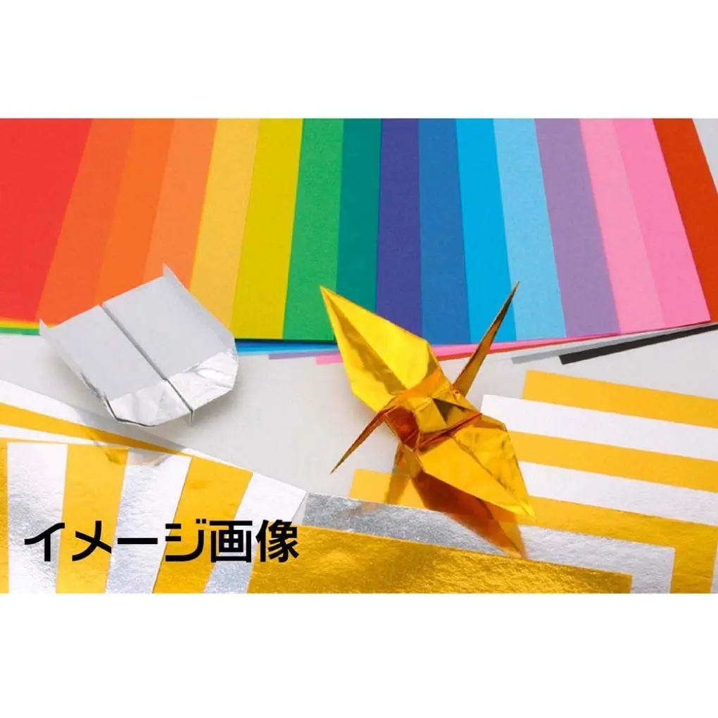 Toyo Origami Paper Single Color - Silver 15cm | 100 Sheets for Kids & Crafts - view 2