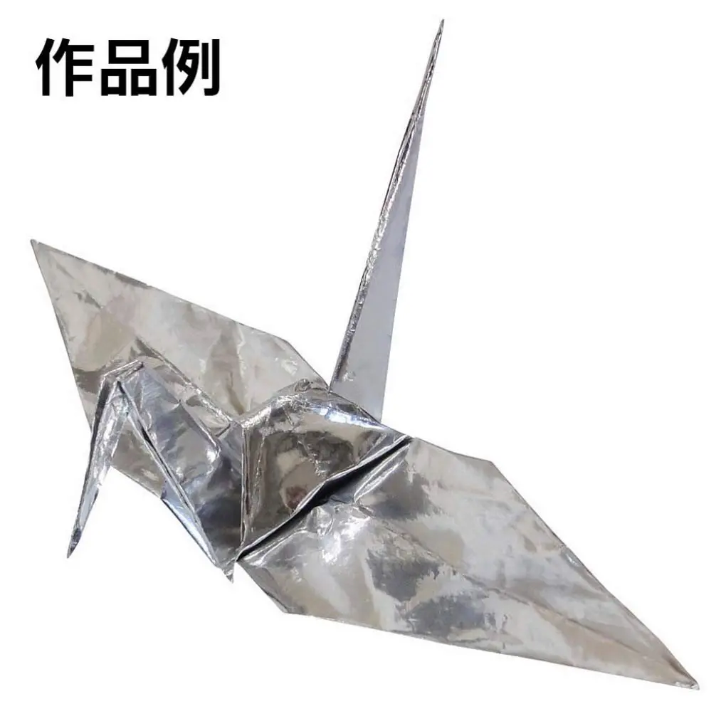 Toyo Origami Paper Single Color - Silver 15cm | 100 Sheets for Kids & Crafts - view 3