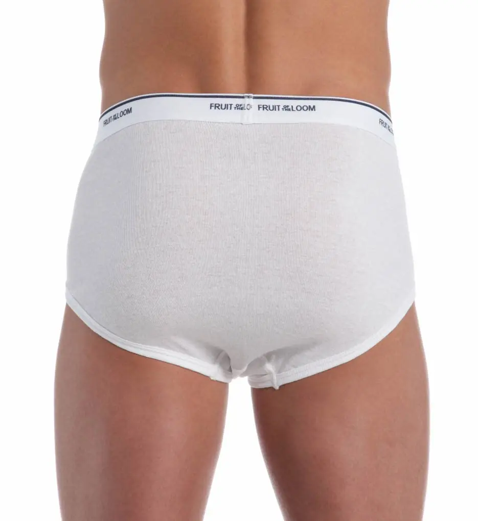 Fruit of the Loom Men's 7-Pack Basic Brief, White, Small | Full Coverage, Tag-Free Comfort - view 4