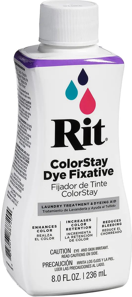 Rit ColorStay Dye Fixative Liquid 236ml (8 fl oz) | Locks in Color & Reduces Bleeding - view 2