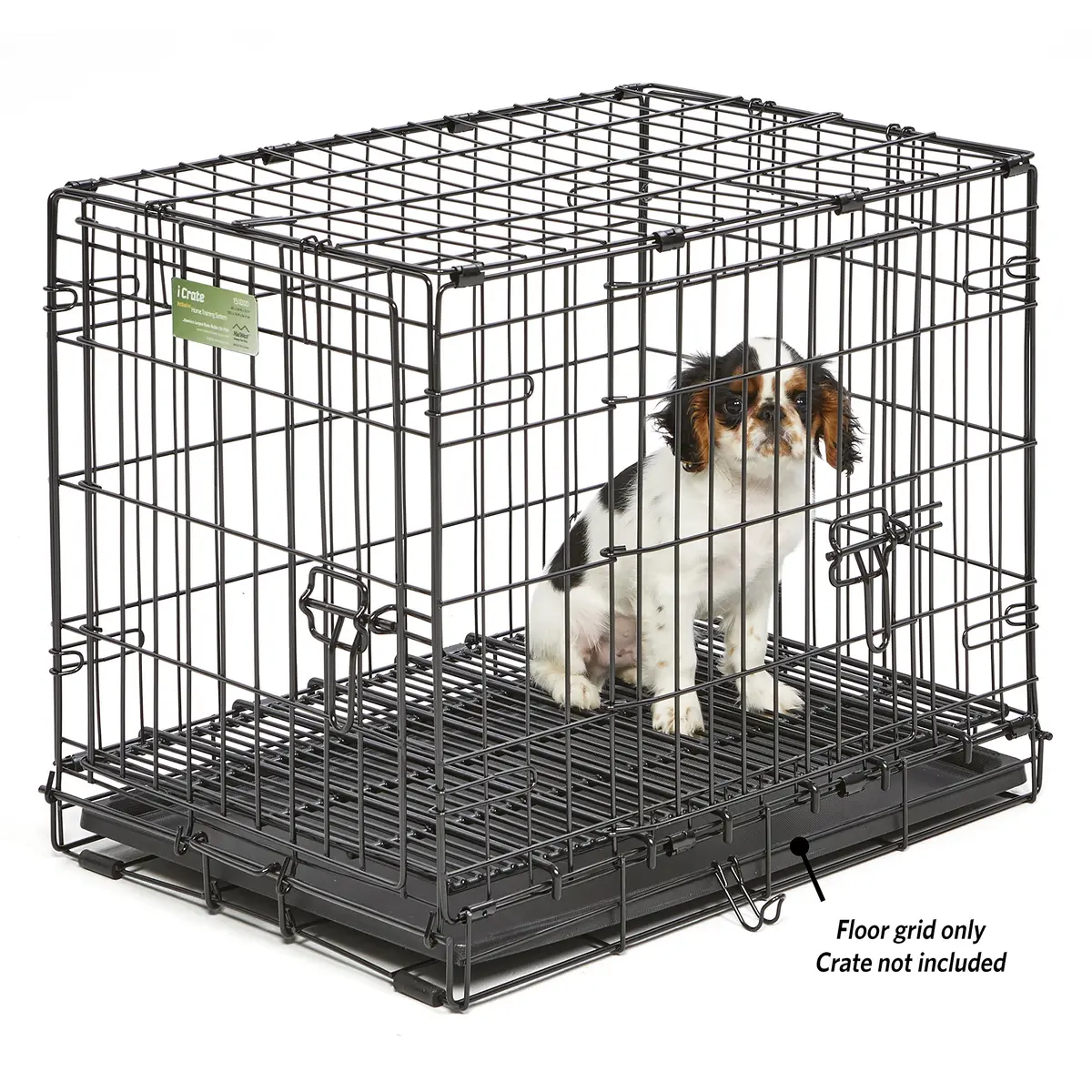 MidWest Homes for Pets Floor Grid for Dog Crate | Elevated, Durable Vinyl Coated Floor (22.6"L x 17.7"W x 1.1"H) - view 4