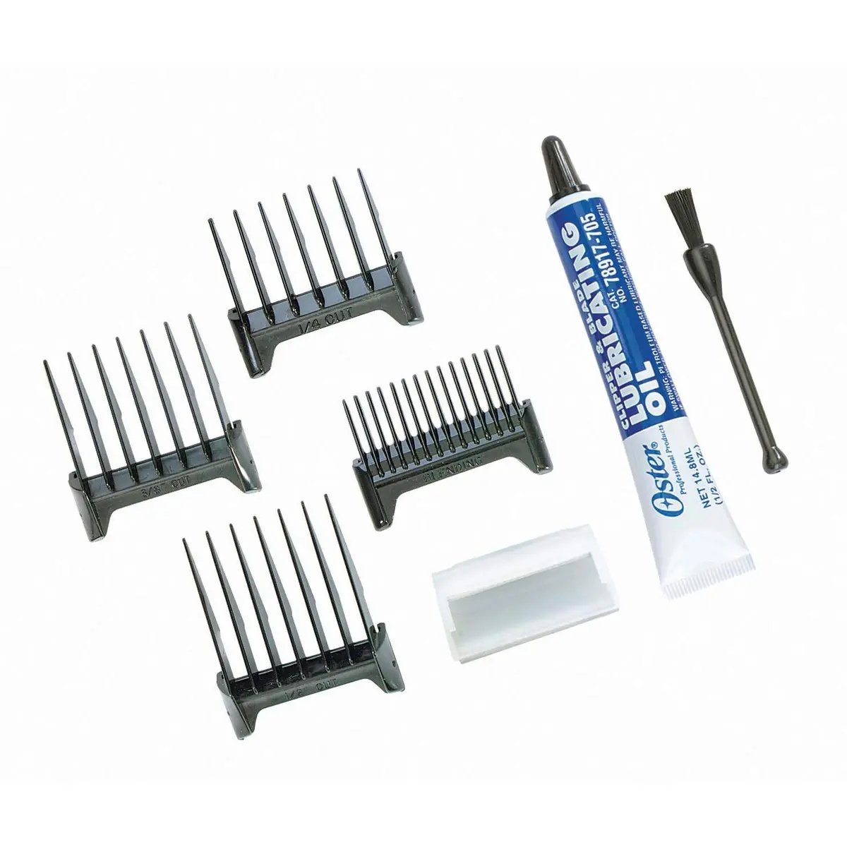 Oster Professional Fast Feed Hair Clipper Adjustable Pivot Motor | Whisper Quiet & Seamless Lengths (7 Piece Set) - view 7