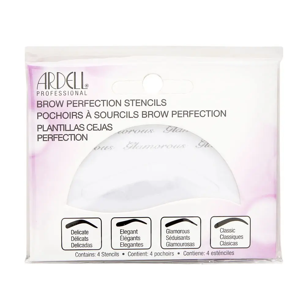 Ardell Brow Perfection Stencils 4 Count | Natural & Precise Brow Shaping (70-120 chars) - main product image