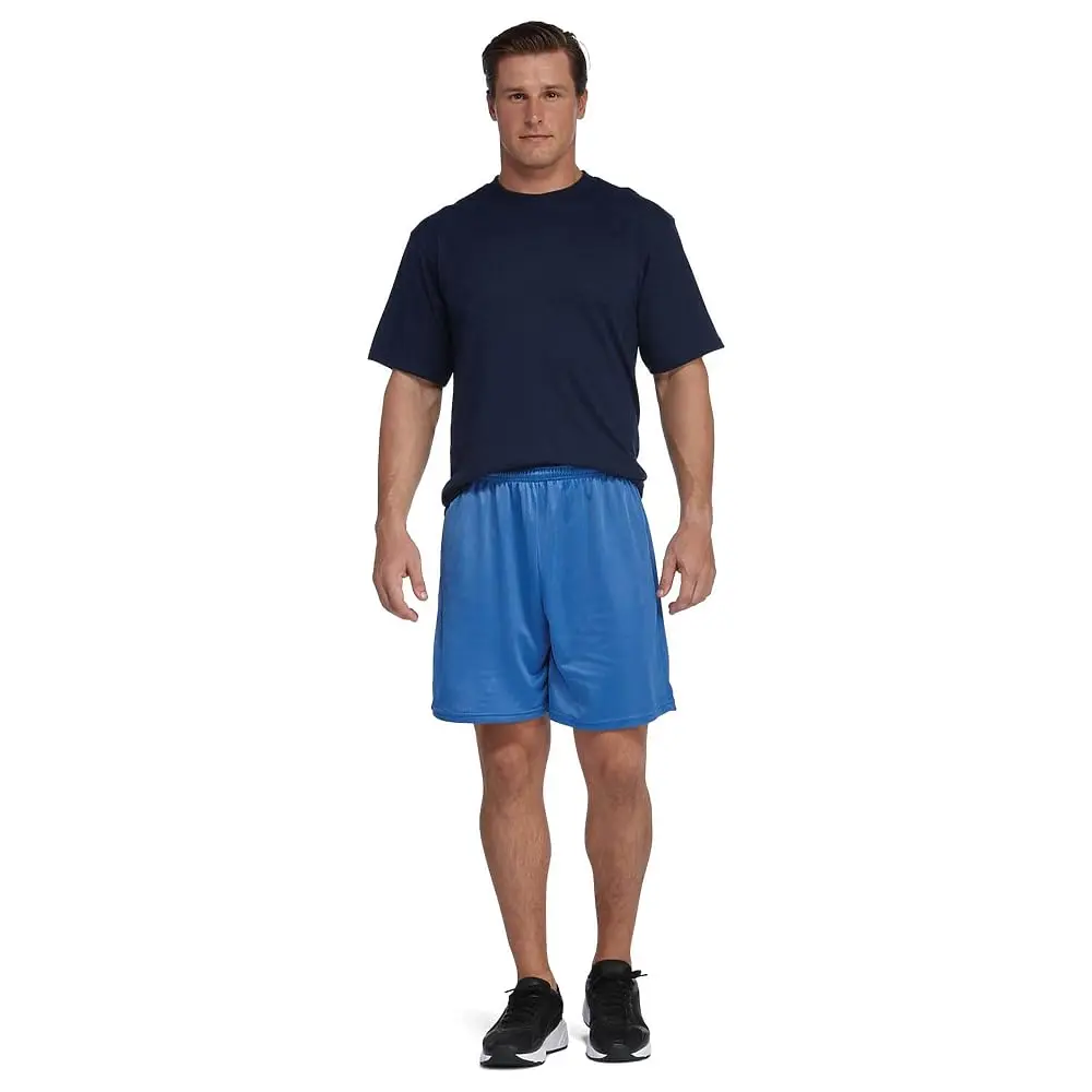 Soffe Mens Nylon Mini-Mesh Fitness Short Black XX-Large | Breathable, Athletic Fit, Adjustable Waist - view 2