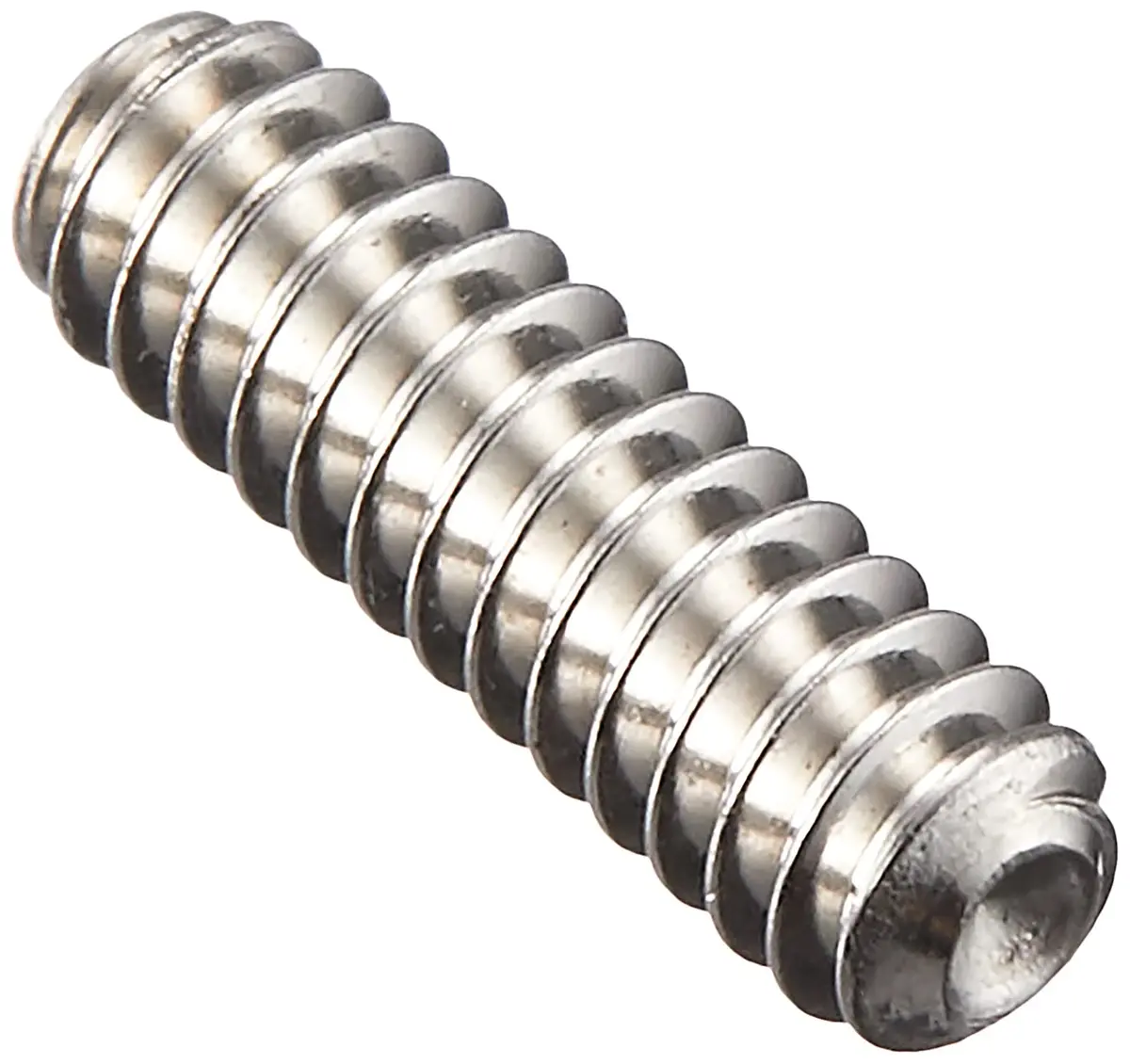 Fender American Vintage Stratocaster/Telecaster Bridge Saddle Height Adjustment Screws - Nickel (12-Piece Set) - main product image