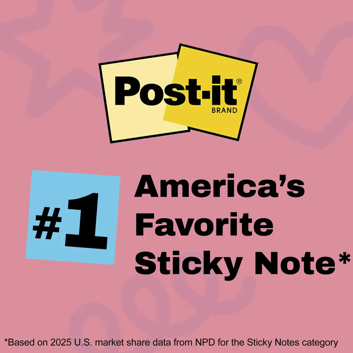 Post-it Super Sticky Notes, 3 x 3 in, Neon Fizz, 3 Pads, 45 Sheets/Pad | Vibrant Colors for Creative Reminders - view 7