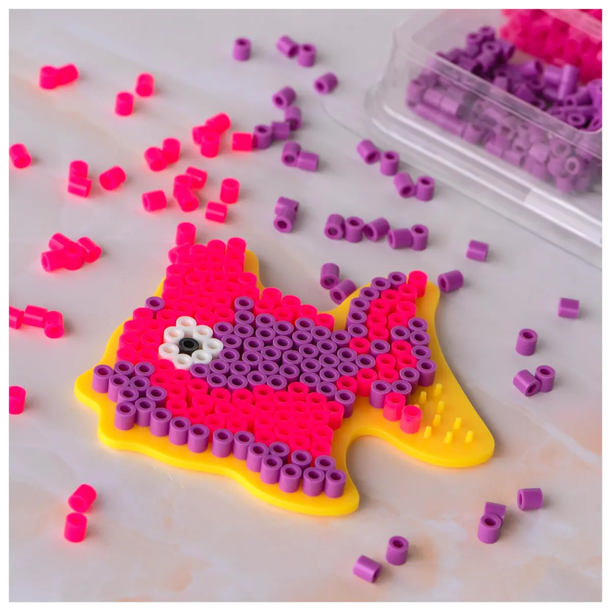 Perler Assorted Fuse Beads Kit with Storage Tray & Pattern Book, Multicolor, 4001pcs | Arts & Crafts for Kids & Adults - view 6