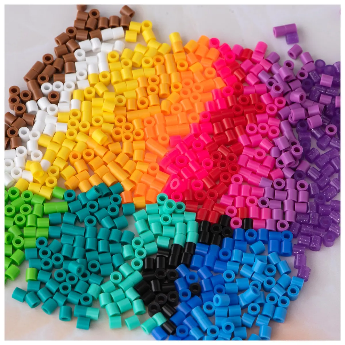 Perler Assorted Fuse Beads Kit with Storage Tray & Pattern Book, Multicolor, 4001pcs | Arts & Crafts for Kids & Adults - view 3