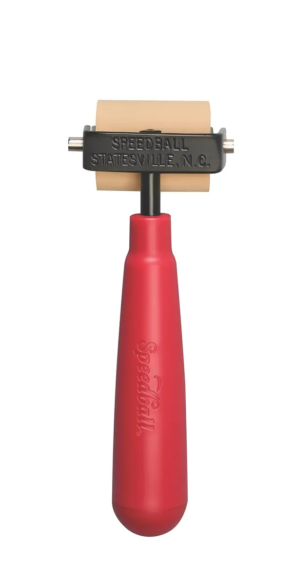 Speedball Soft Rubber Brayer 1.5-Inch | Printmaking, Gel & Block Printing Roller | 3.81 cm (1.5-Inch) - main product image