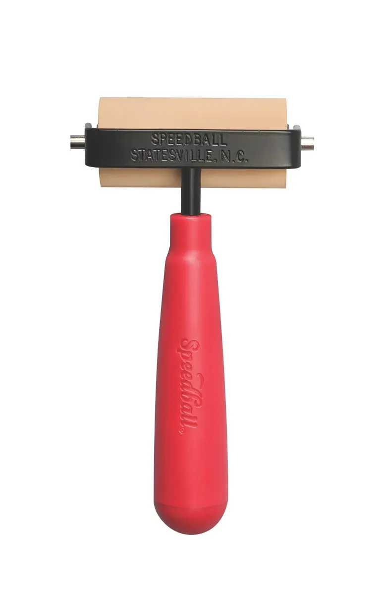 Speedball Soft Rubber Brayer 2.5-Inch | Printmaking Roller for Gel & Block Printing, Crafting - main product image