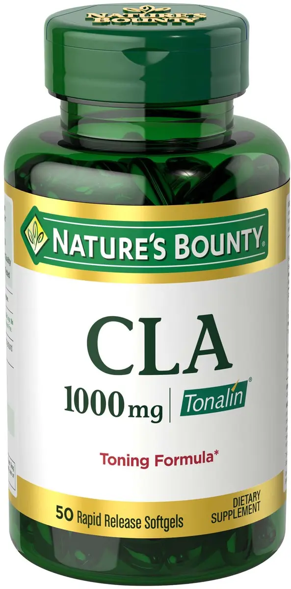Nature's Bounty Tonalin CLA 1000mg | Supports Body Composition & Tone - main product image