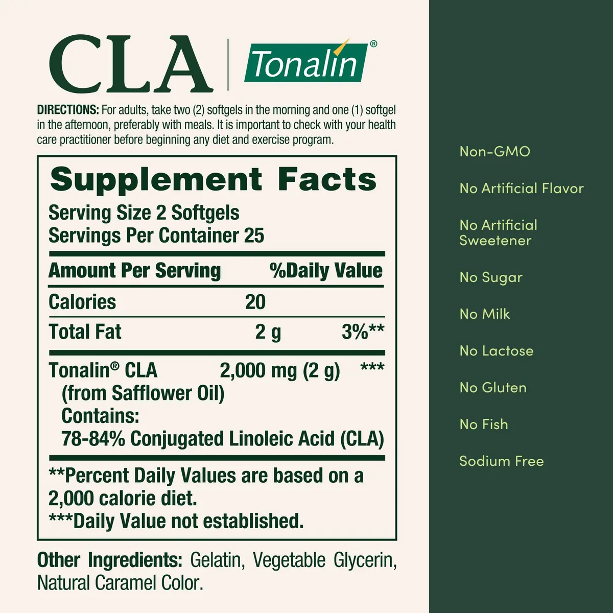 Nature's Bounty Tonalin CLA 1000mg | Supports Body Composition & Tone - view 5