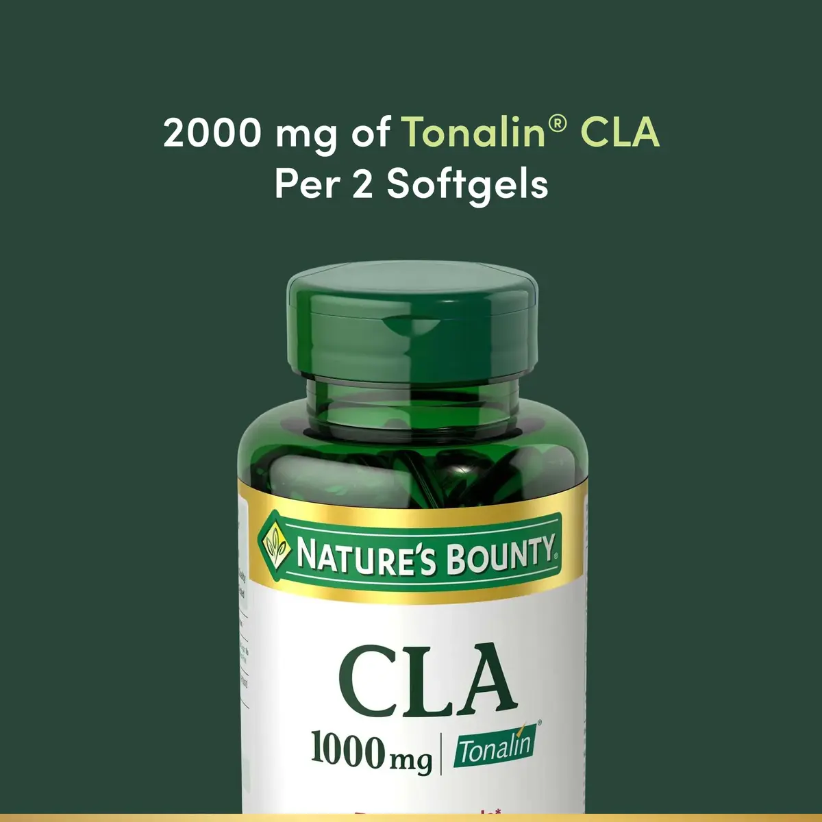 Nature's Bounty Tonalin CLA 1000mg | Supports Body Composition & Tone - view 3