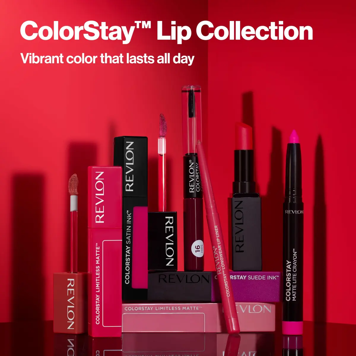 Revlon ColorStay Overtime Lipcolor, Faithful Fawn, 2ml (0.07 Fl Oz) | Long-Wearing Liquid Lipstick with Glossy Finish - view 7